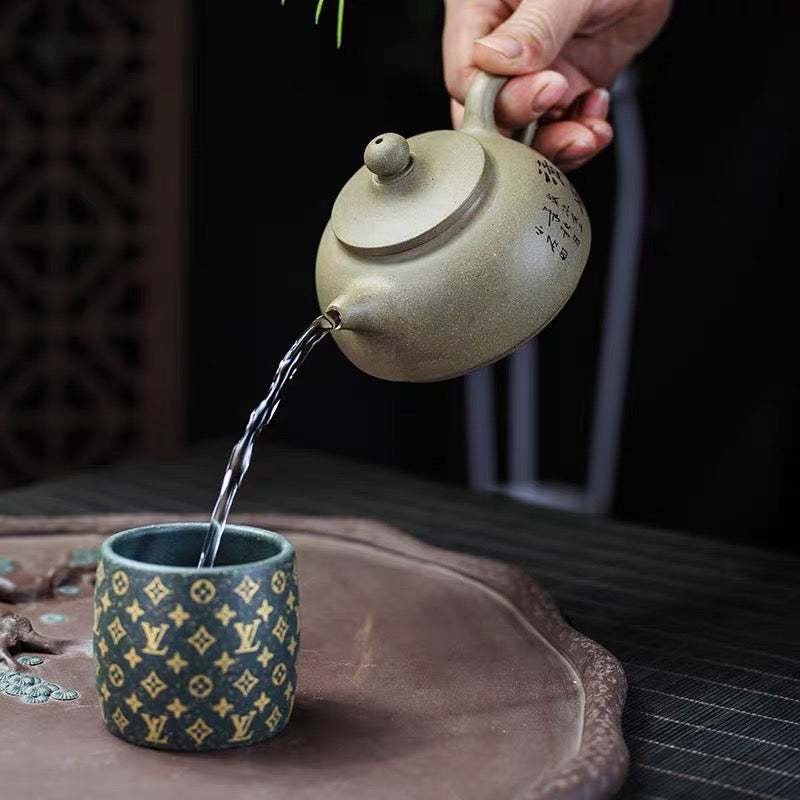 Yixing Raw Mine Qingduan Mud Purple Clay Pot Qingfeng Pot