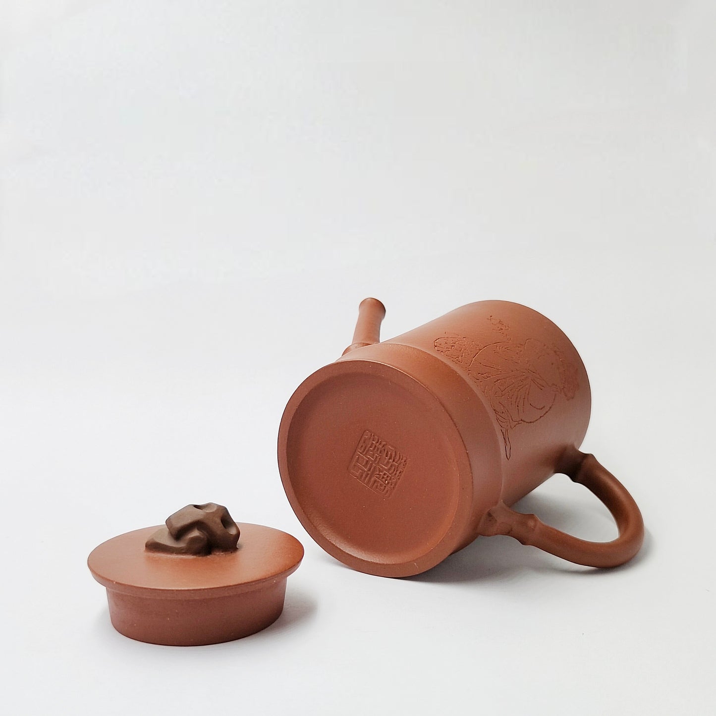 Whirling Bamboo & Stone Interest Teapot