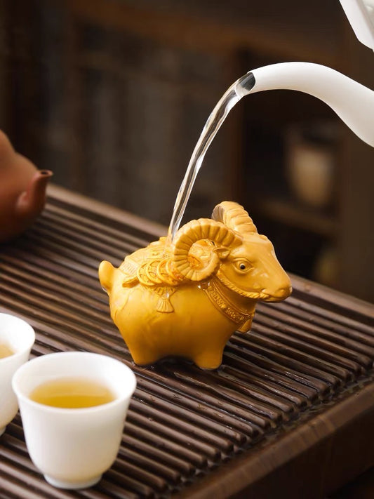 Fu yang Wen bian tea pet can change color