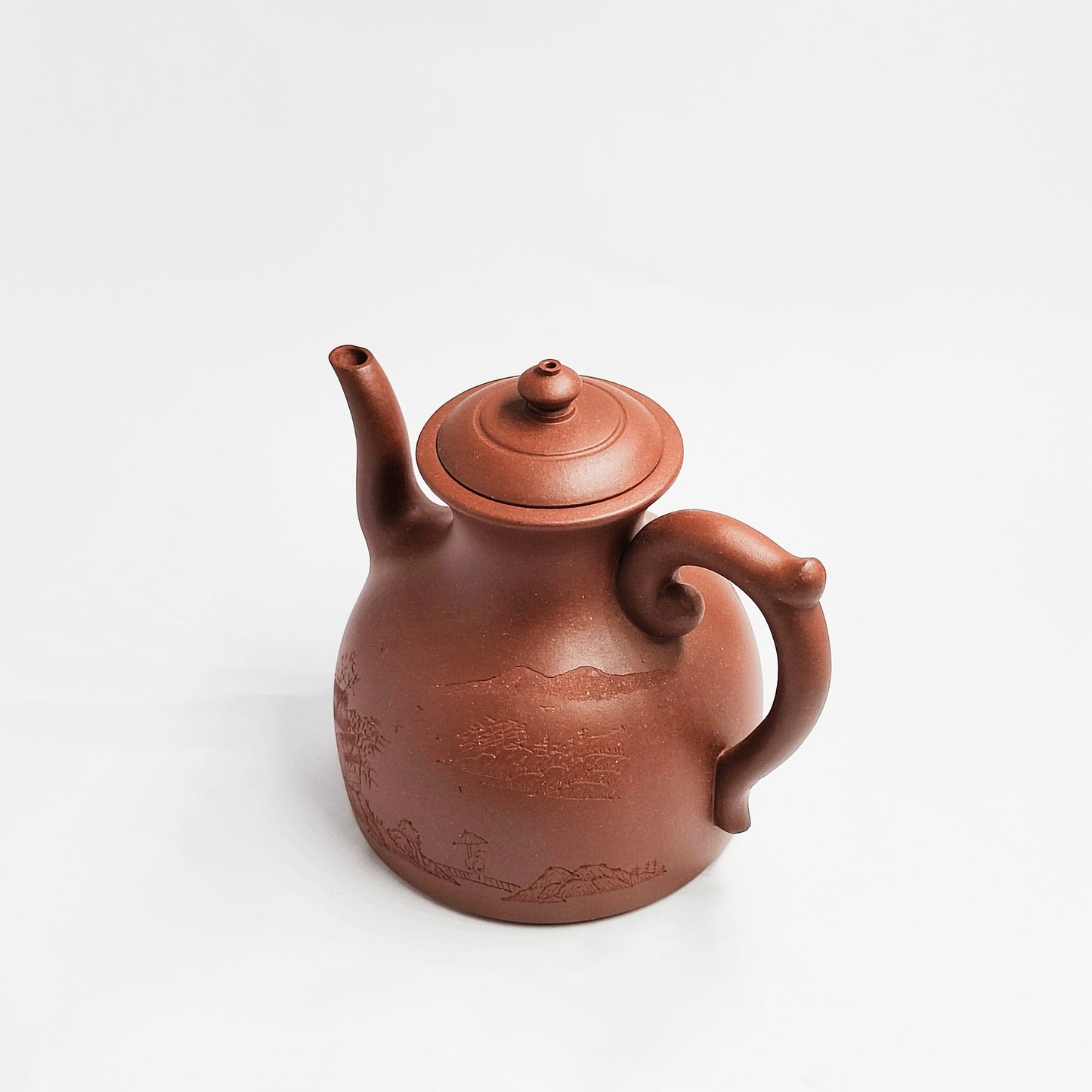 Zhu Ni Clay Landscape Elegant Rhyme Teapot