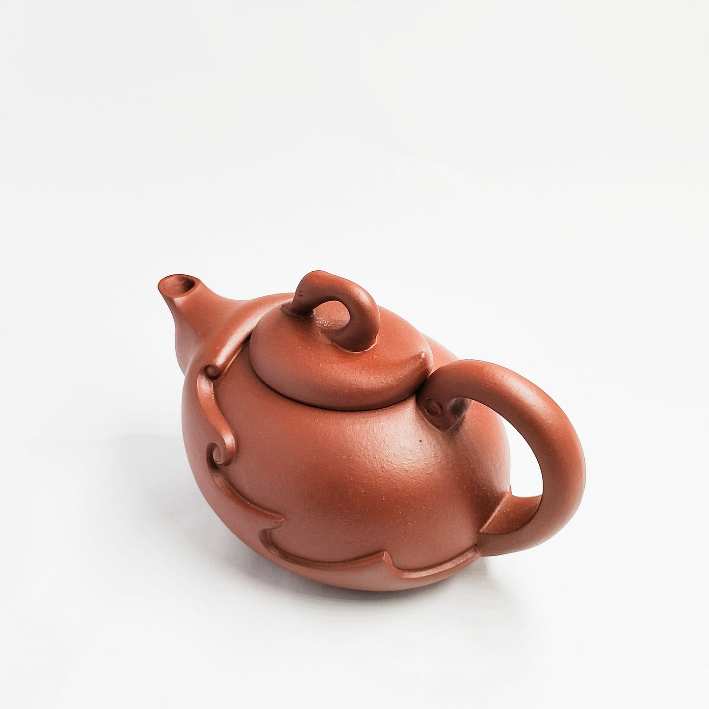 Vermilion Clay Ruyi Spirit Rhyme Teapot