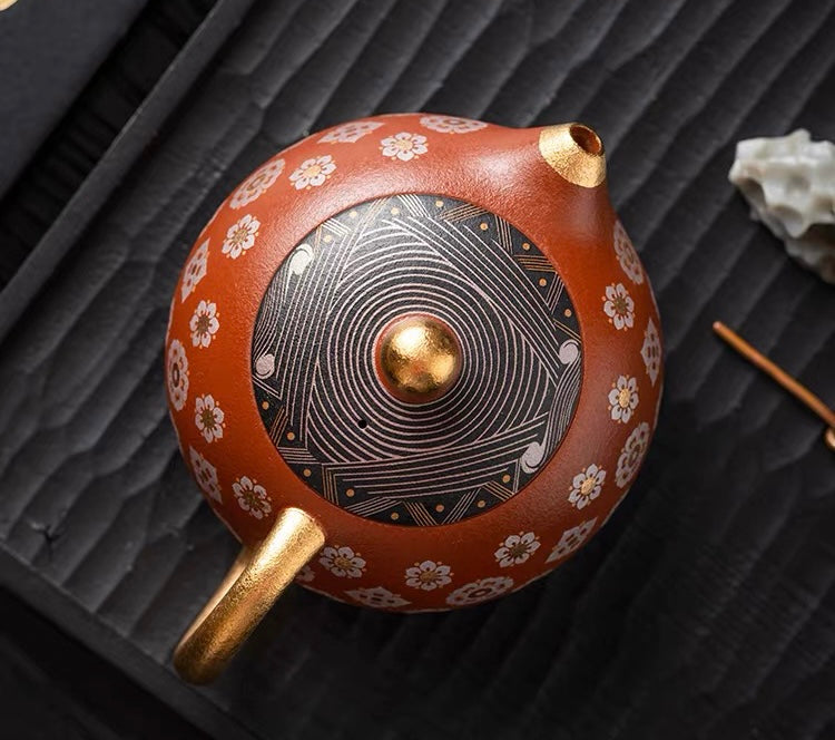 Zisha teapot tea separation teapot Xi Shi pot