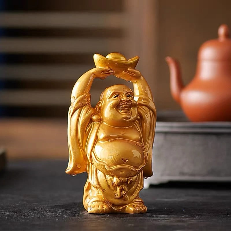 Zen Maitreya Buddha color-changing tea pet ornaments