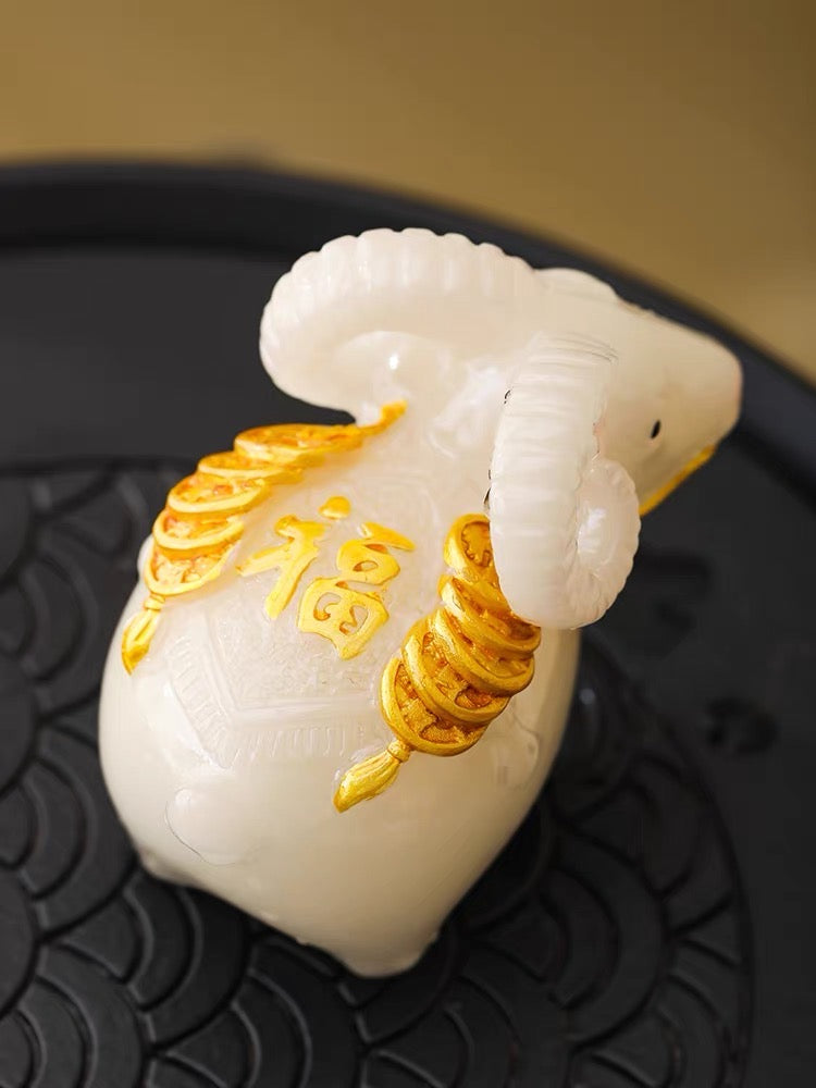 Fu yang Wen bian tea pet can change color