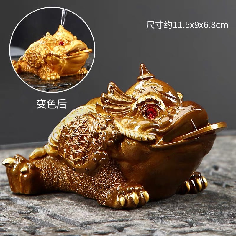 Color change of fruit tea pet ornaments
