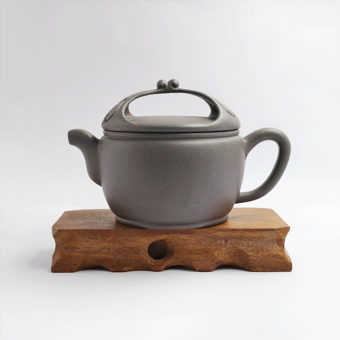 Master Yin Jiaji handmade green plaster Han Wa teapot