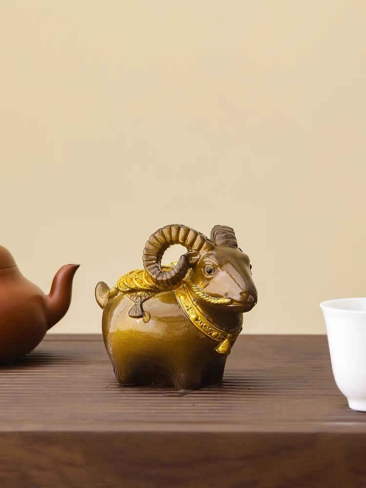 Fu yang Wen bian tea pet can change color