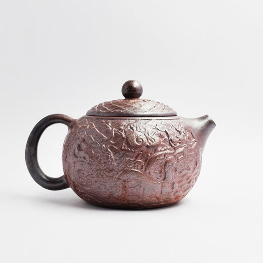 Black Golden Sand Xishi Teapot