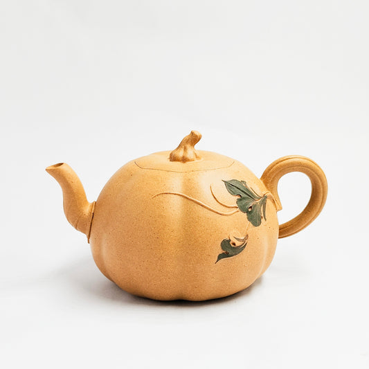Duanni Autumn Pumpkin Leaf Teapot