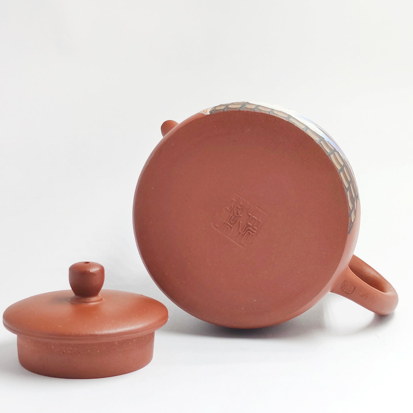 Zhuni Spiritual Fox Chasing the Moon Palace Lantern Teapot