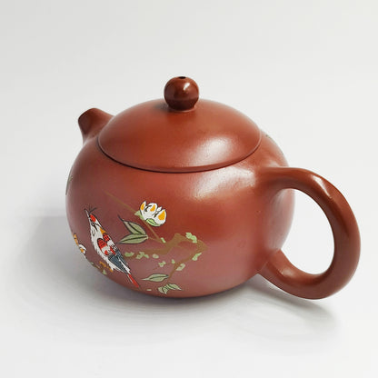Zhuni Flower and Bird Pleasure Teapot