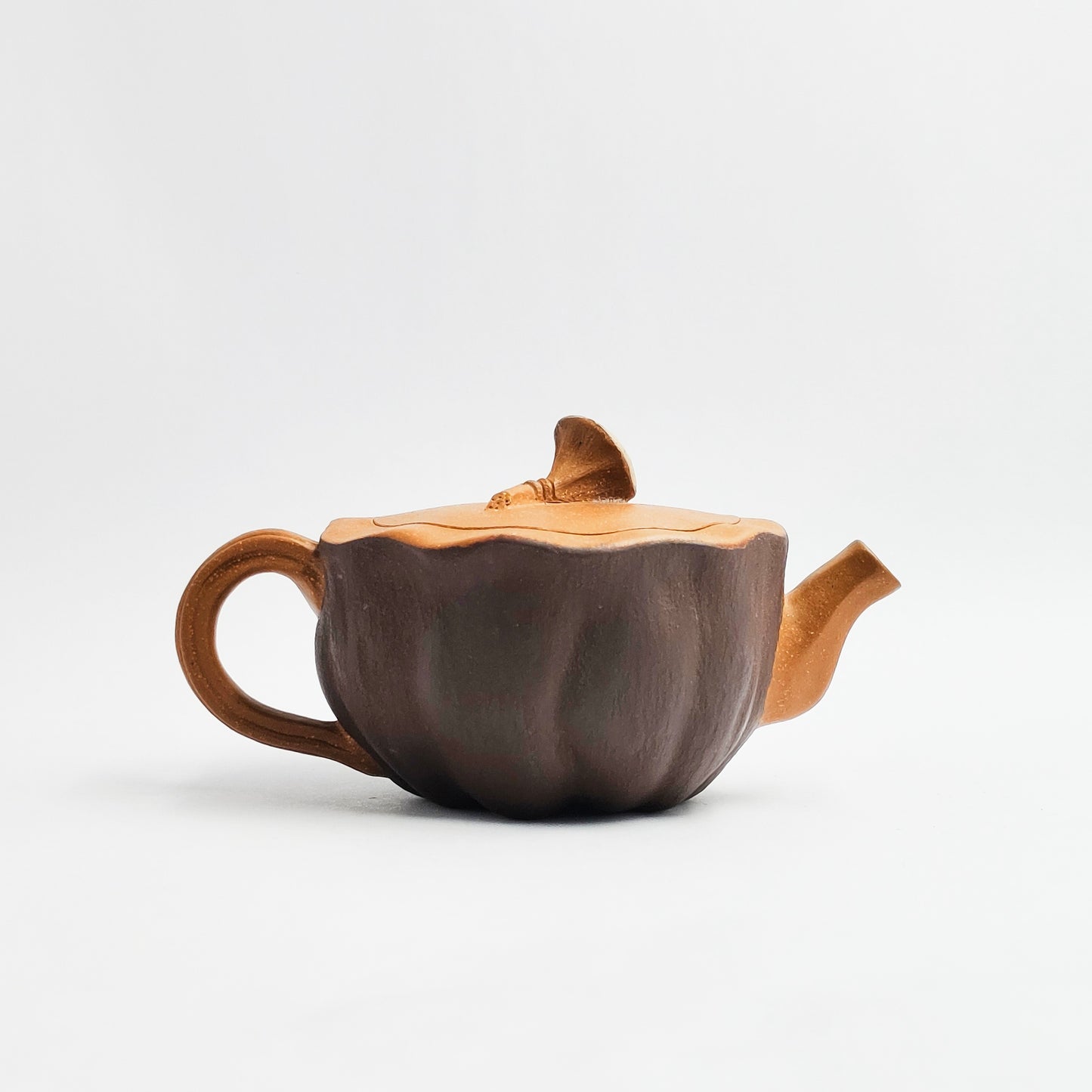 Lotus Seed Pod Teapot in Two-tone Duanni Clay
