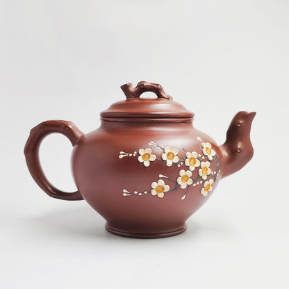 Zhuni Teapot with Plum Blossoms Heralding Spring