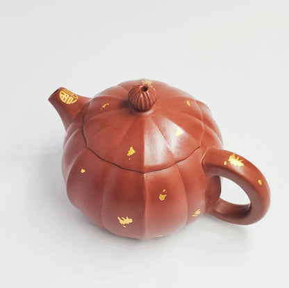 Golden Stamen Gourd Teapot