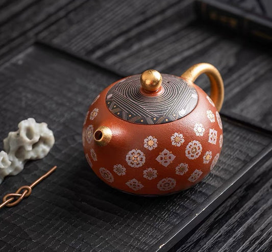 Zisha teapot tea separation teapot Xi Shi pot