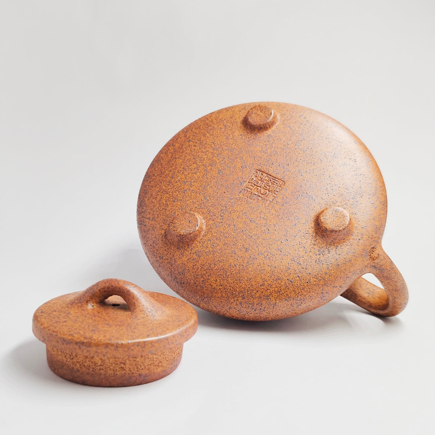 Duan Ni Teapot with Auspicious Dragon and Guanyin