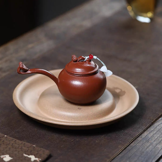 Hand-made Zisha Pot Small Coal Kiln Zhu Ni Meng Chen Ruyi Tang Yu