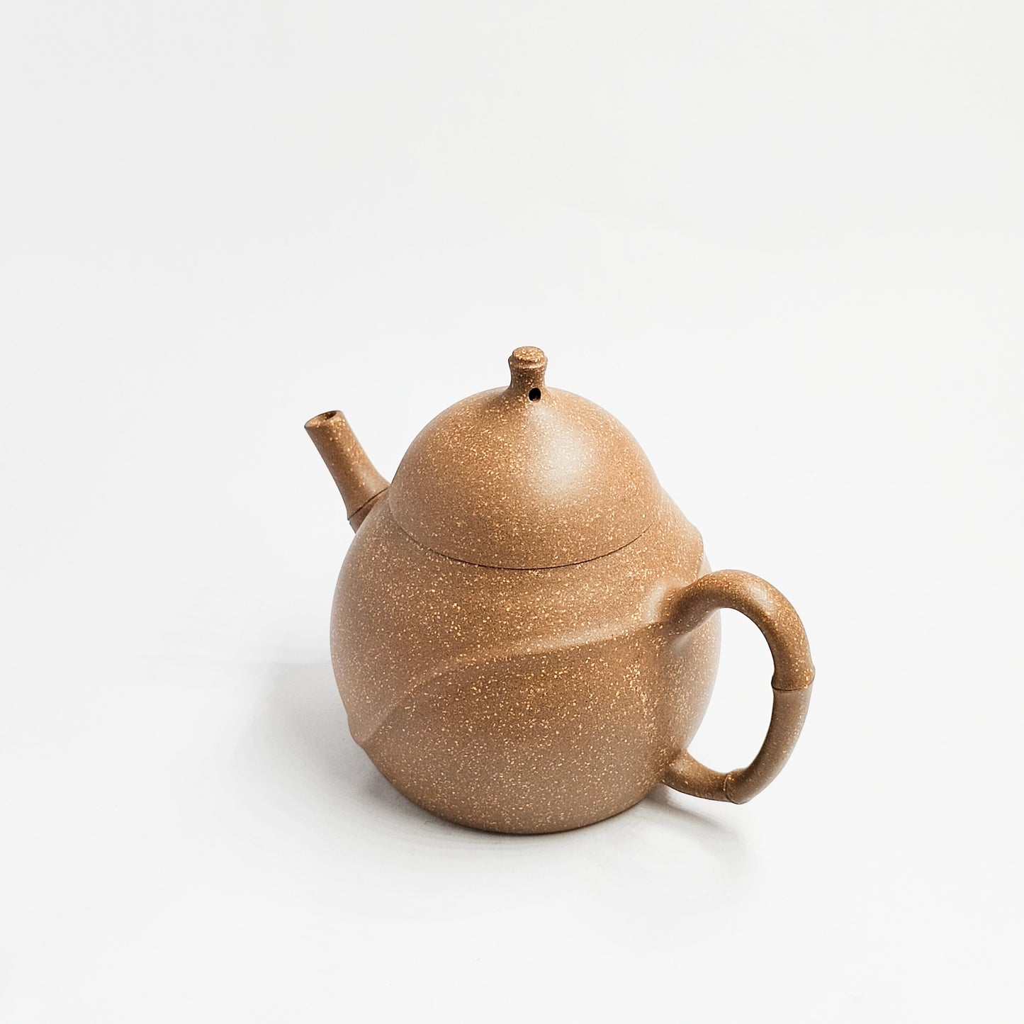 Golden Sand Bamboo Rhyme Teapot