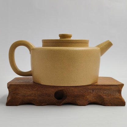 Zhou Wei Wang master handmade golden yellow clay Han Wa teapot