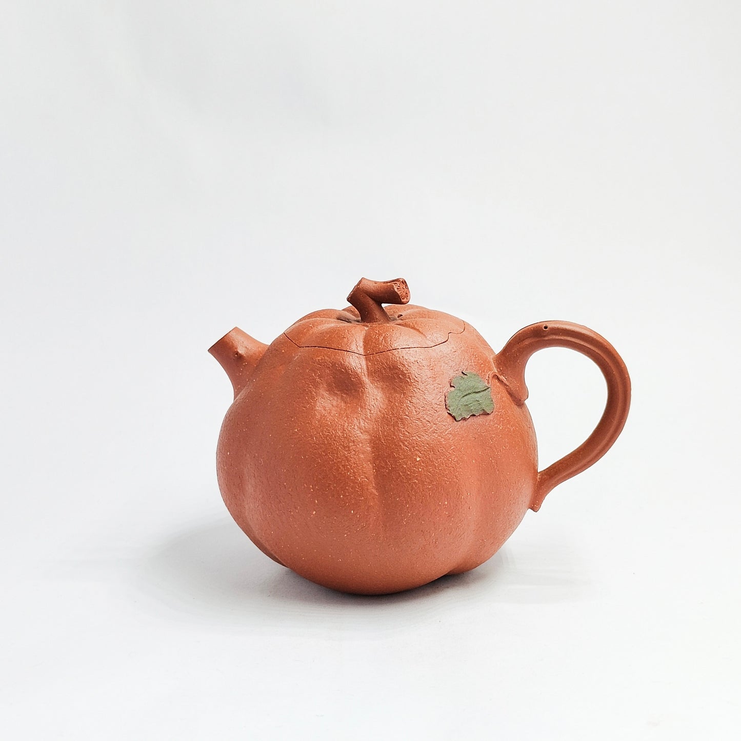 Vermilion Clay Golden Gourd Teapot