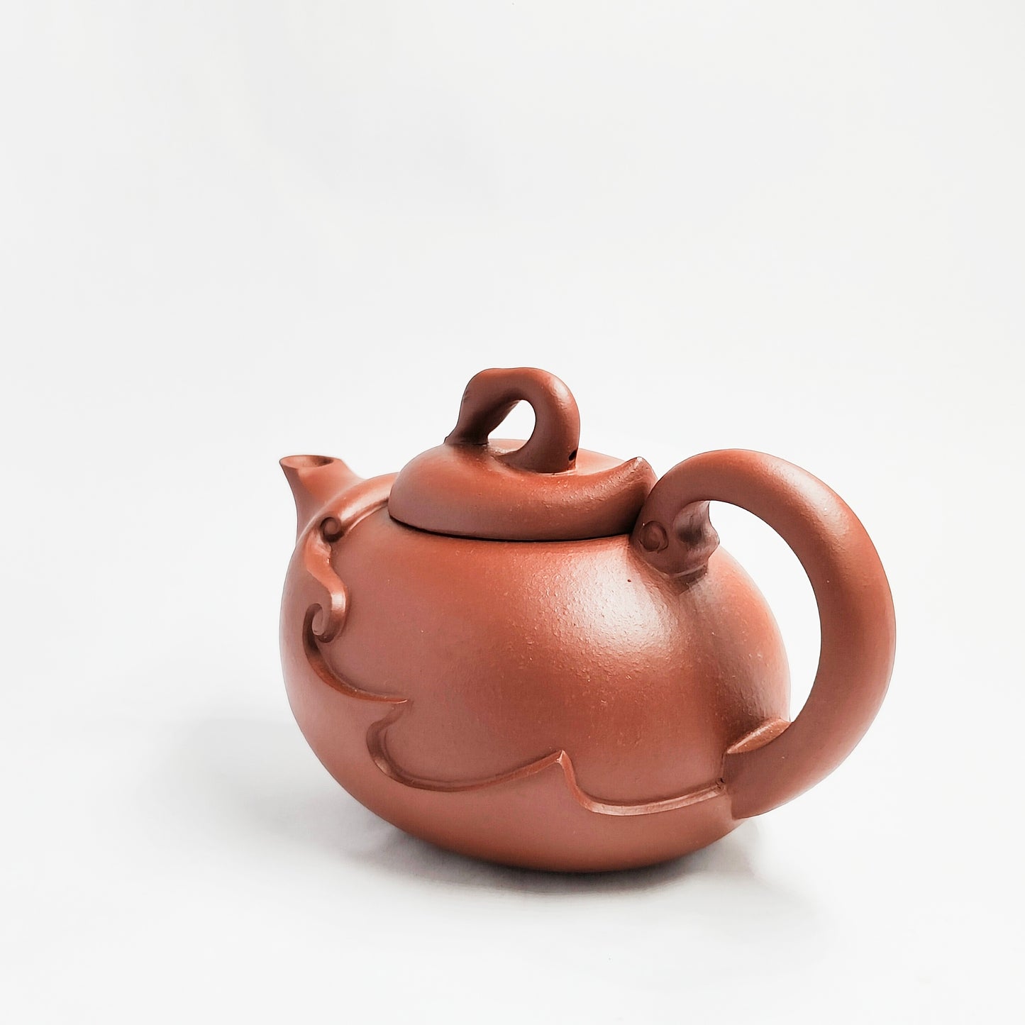 Vermilion Clay Ruyi Spirit Rhyme Teapot