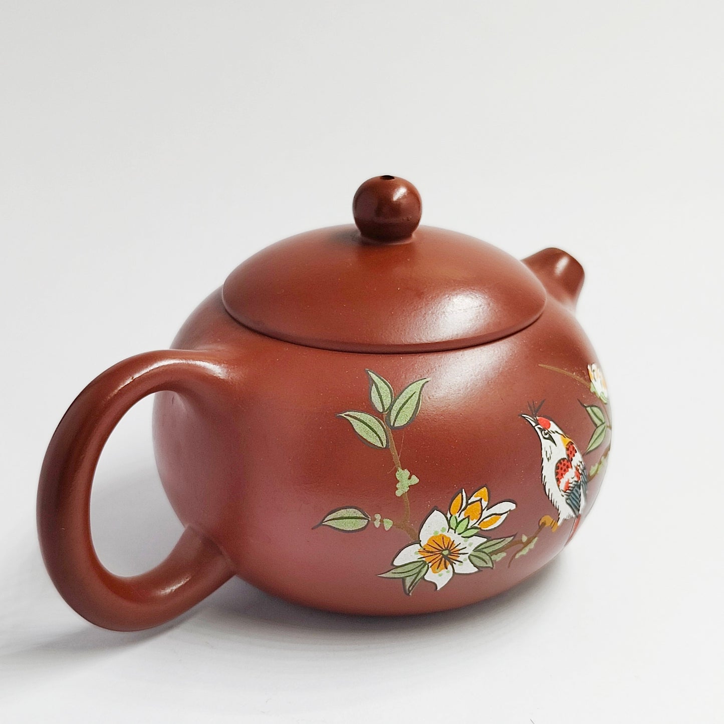 Zhuni Flower and Bird Pleasure Teapot