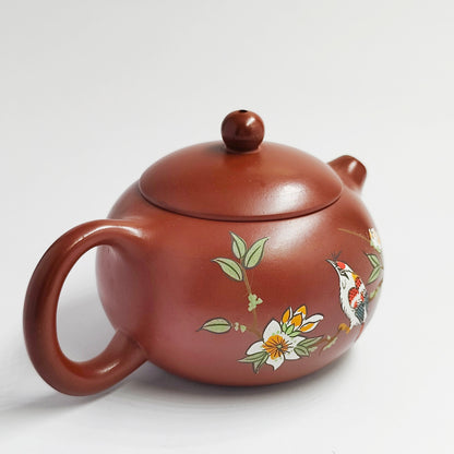 Zhuni Flower and Bird Pleasure Teapot