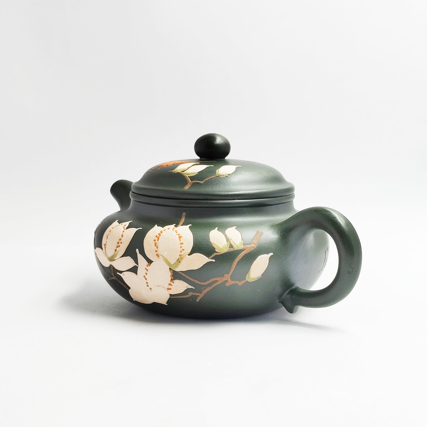 Ink-Glaze Magnolia Teapot