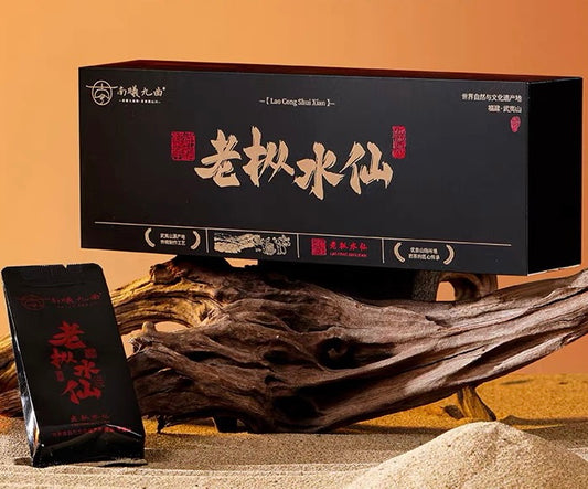 Old fir narcissus authentic Wuyishan rock tea Dahongpao tea small bag gift box