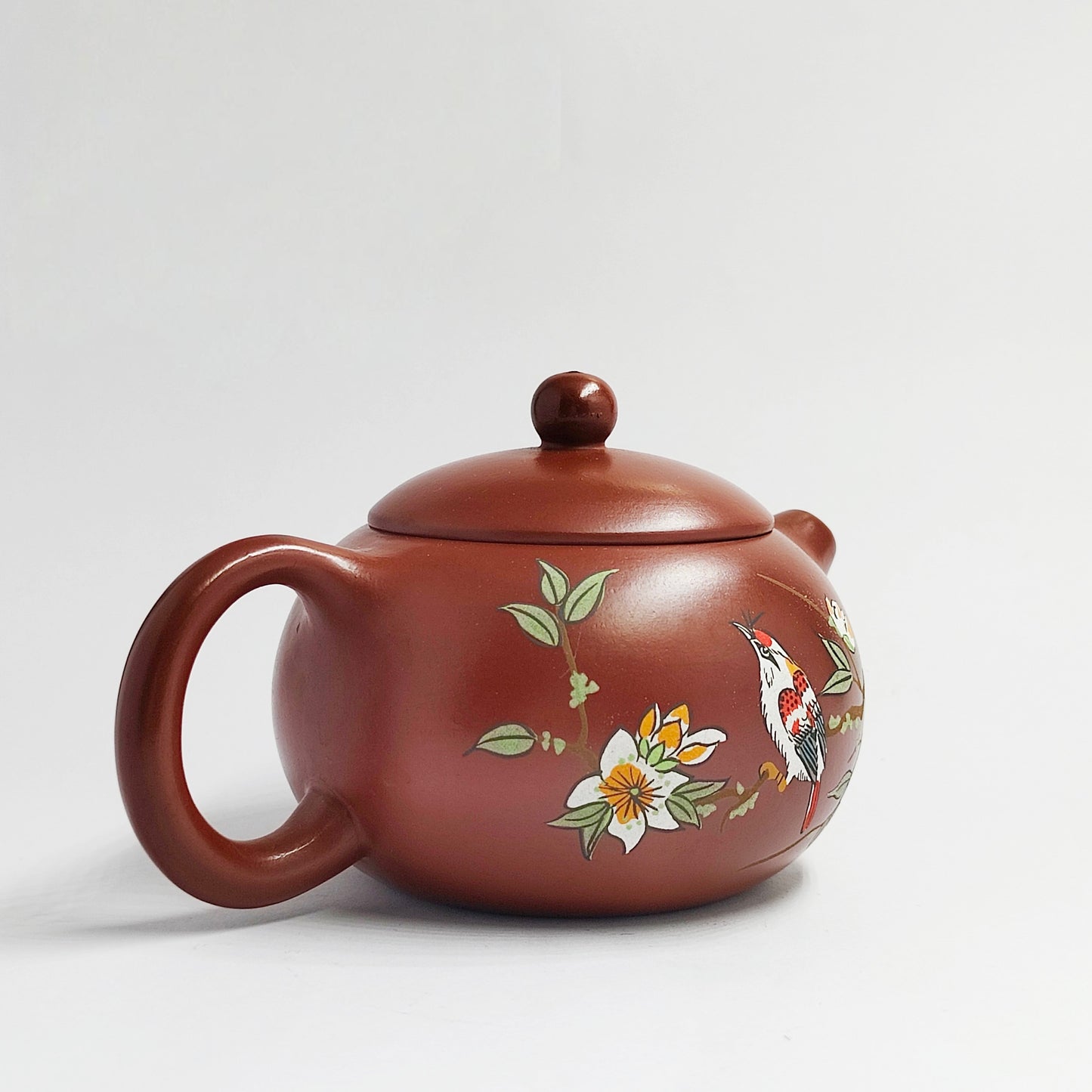 Zhuni Flower and Bird Pleasure Teapot