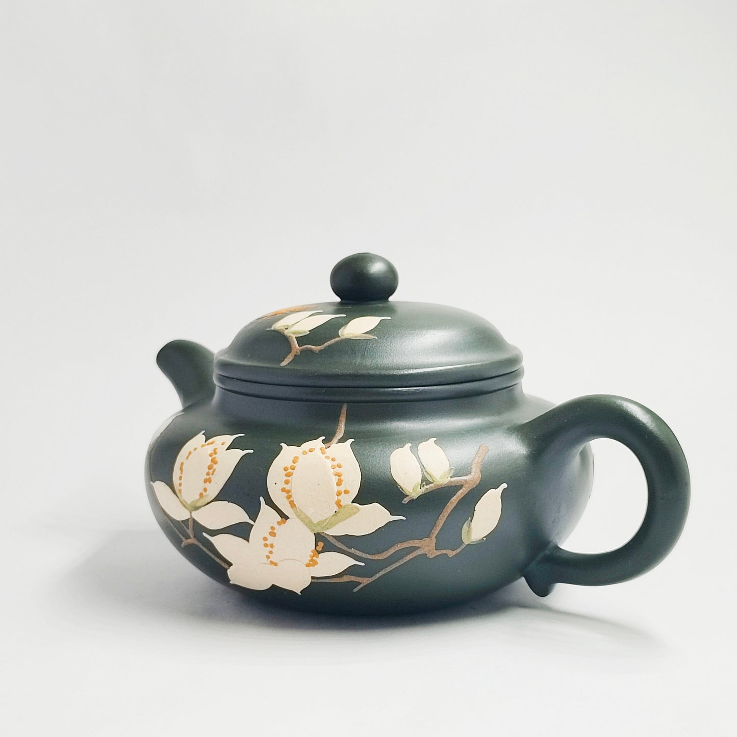 Jade Magnolia Teapot