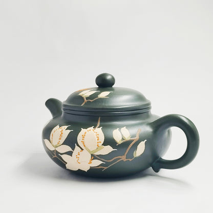 Jade Magnolia Teapot