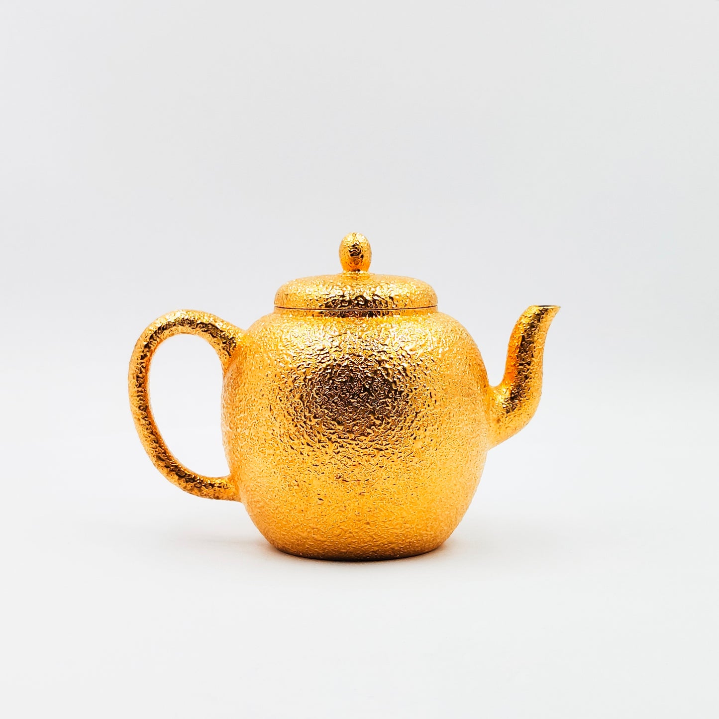 Star-Sand Gem Gold Teapot