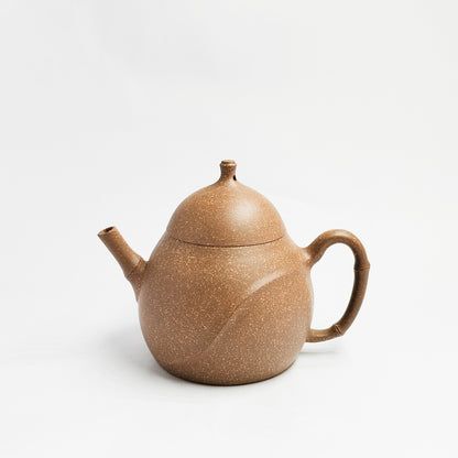 Golden Sand Bamboo Rhyme Teapot