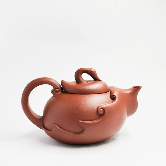 Vermilion Clay Ruyi Spirit Rhyme Teapot