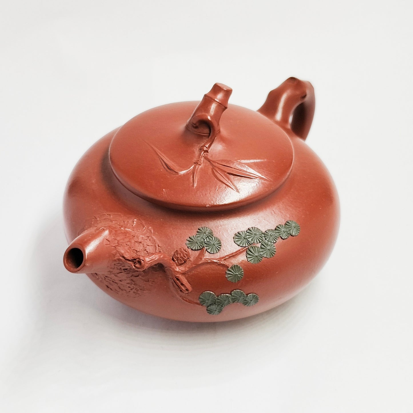Zhuni Clay Pine-Bamboo Spring-Blending Teapot