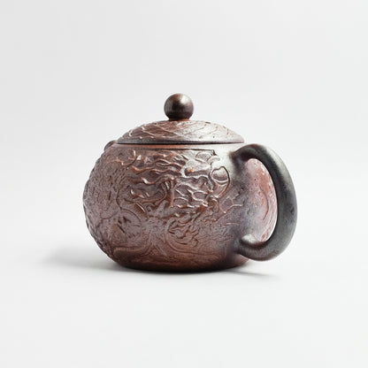 Black Golden Sand Xishi Teapot
