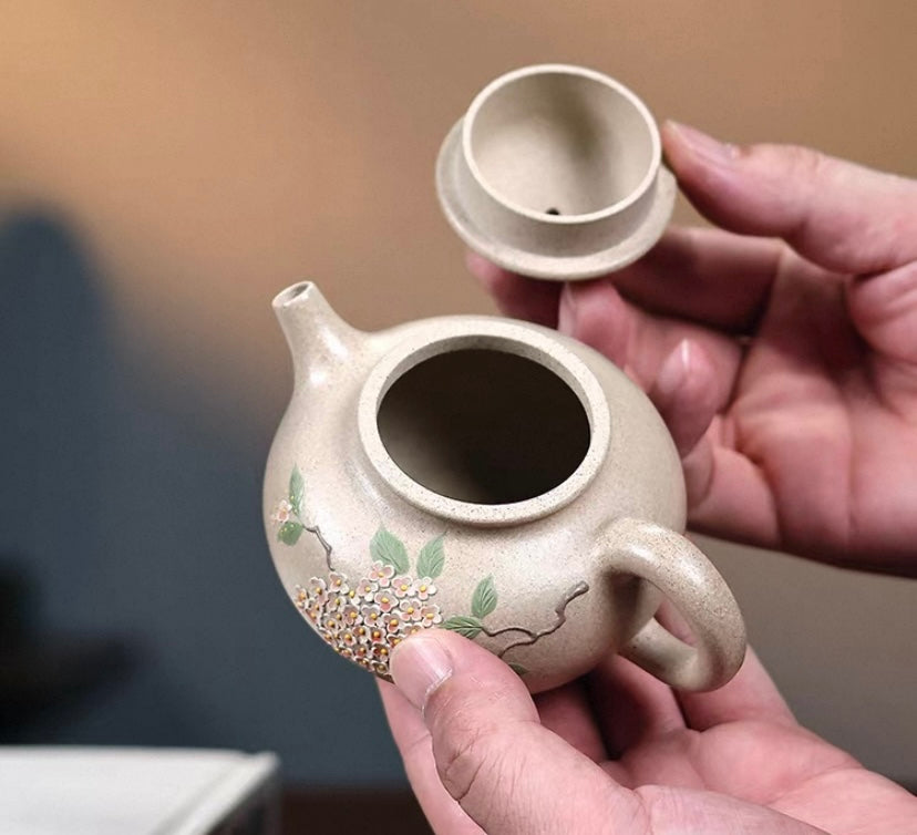 The teapot of Zisha teapot section is mud-filled and elegant.