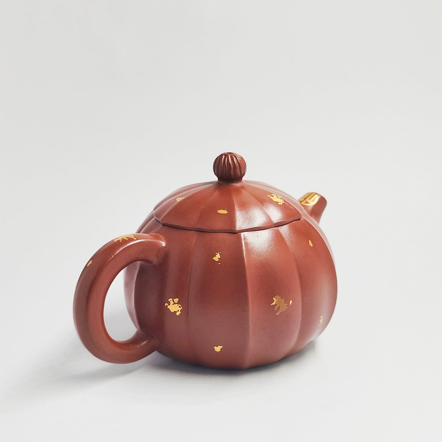 Golden Stamen Gourd Teapot