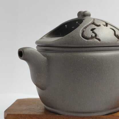 Master Yin Jiaji handmade green plaster Han Wa teapot