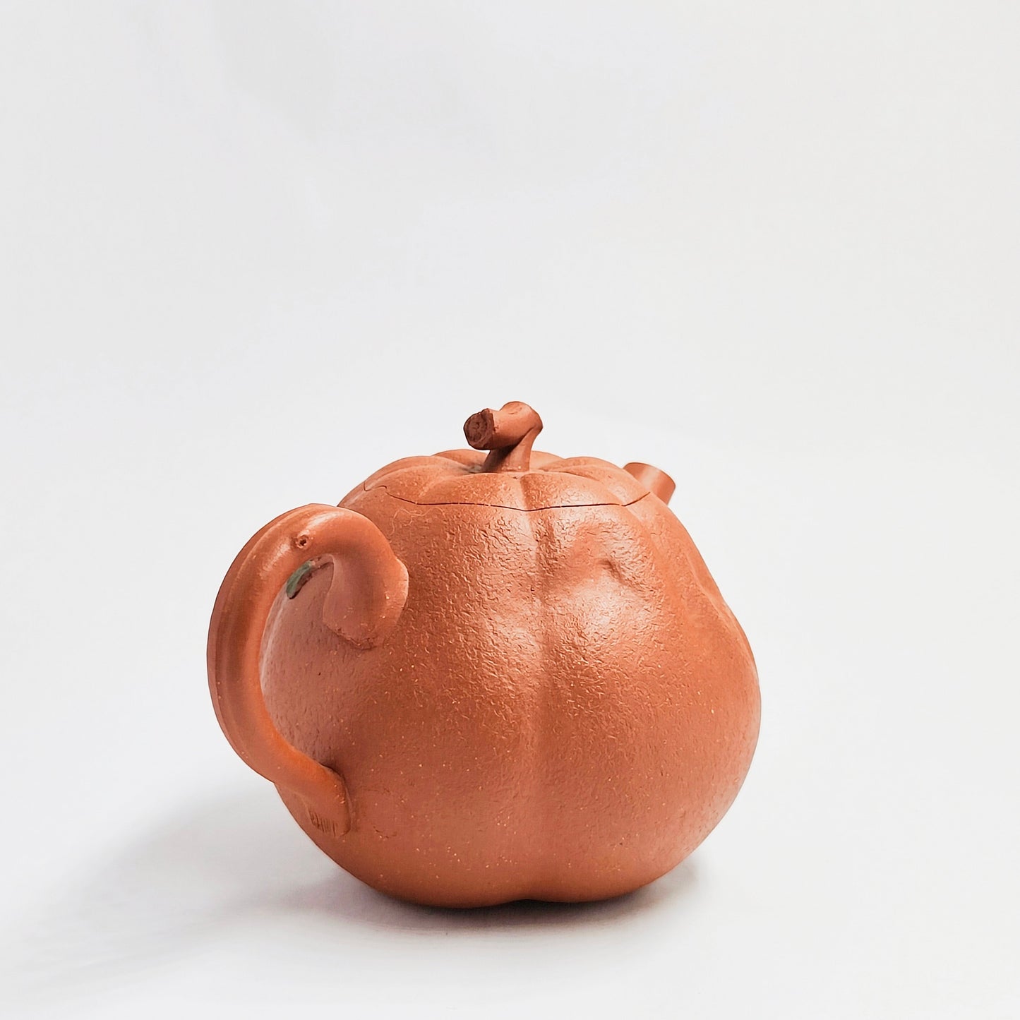 Vermilion Clay Golden Gourd Teapot