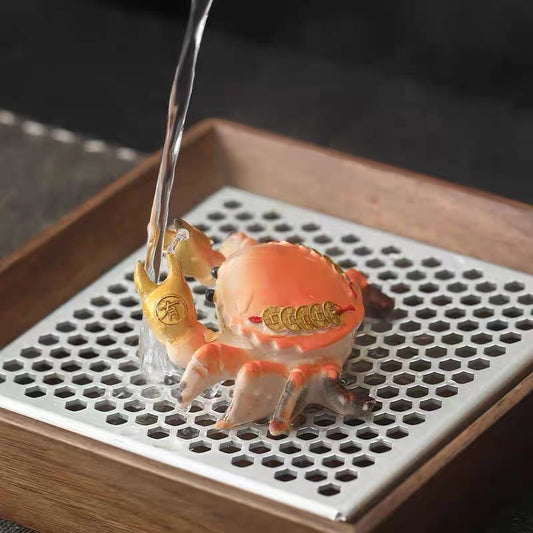 Color-changing crab tea pet ornaments