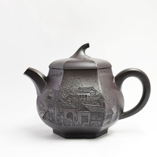 Ink Rhyme Water Town Prismatic Teapot