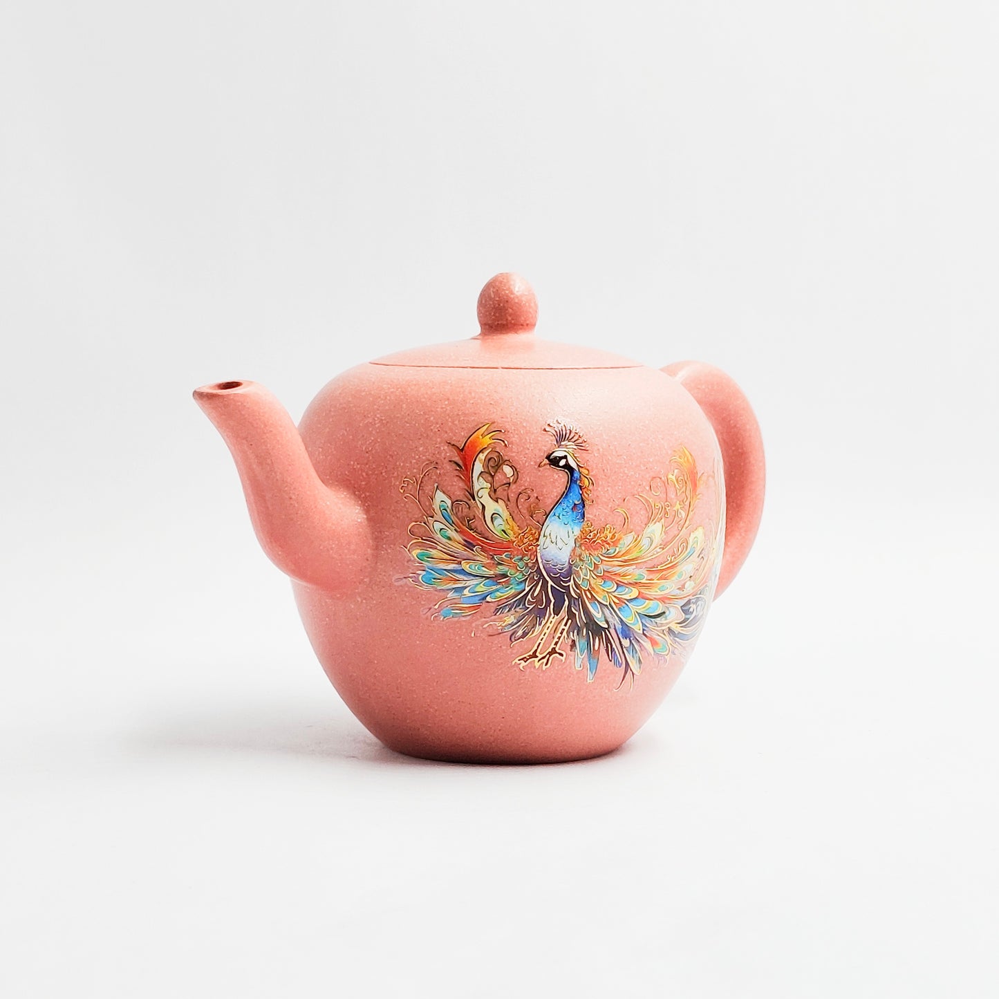 Beauty's Shoulder Teapot in Carmine Clay