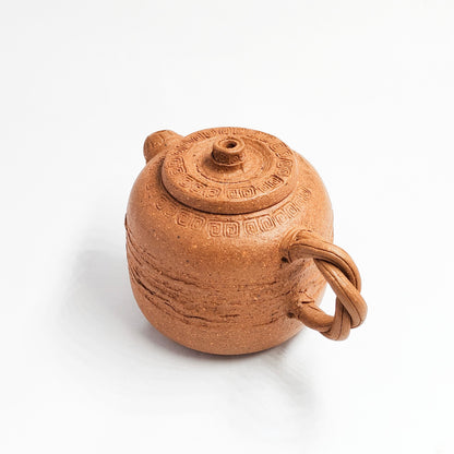Duan Clay Key Pattern Braided Rhyme Teapot