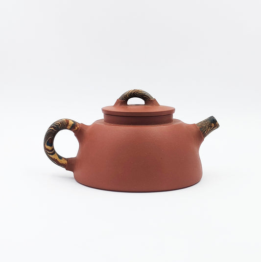 Zhuni Clay Wodd-Rhyme Teapot