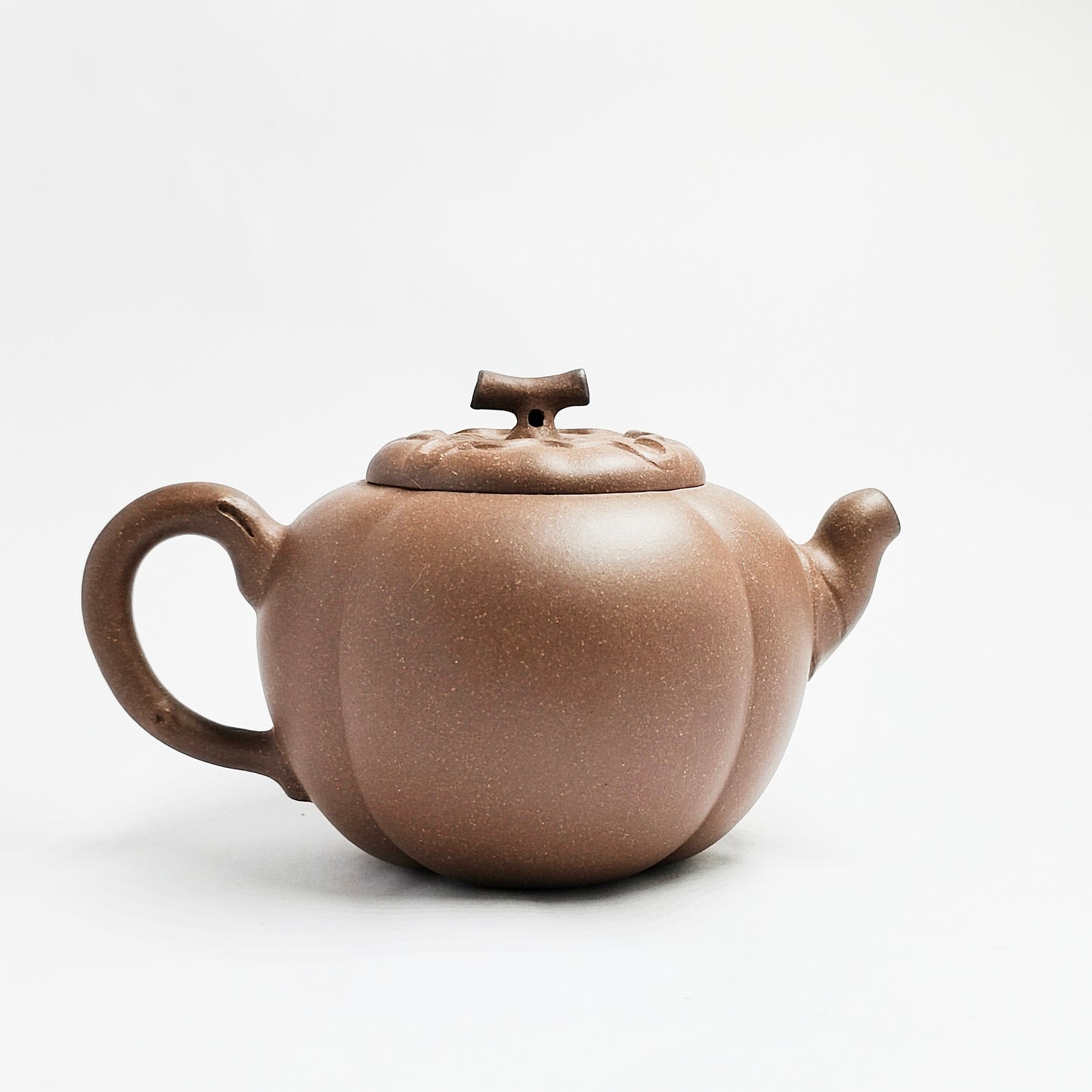 Spring Blossom and Autumn Fruit Gourd-Shaped Teapot