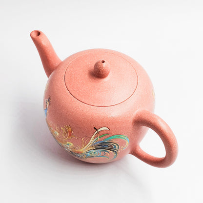 Beauty's Shoulder Teapot in Carmine Clay