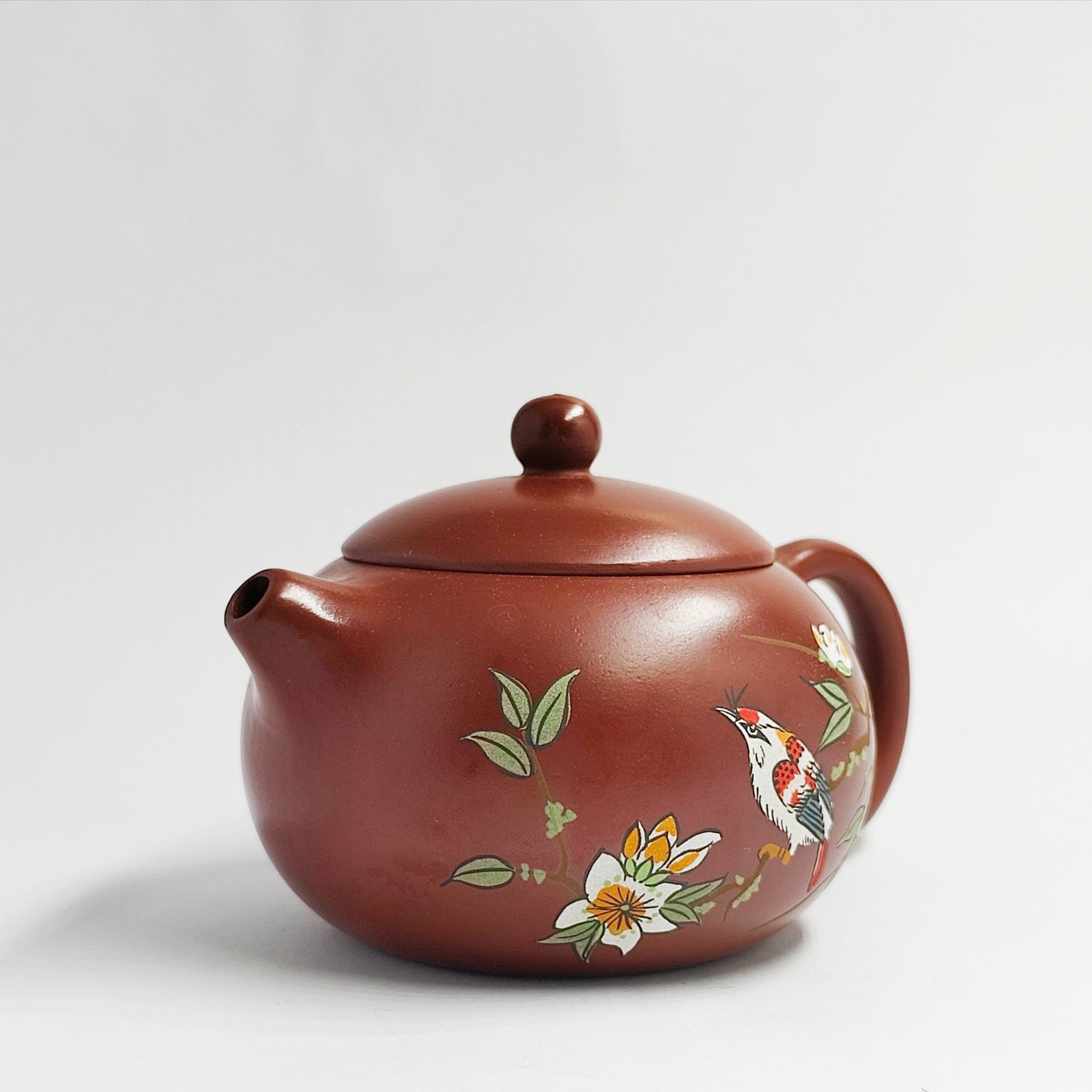 Zhuni Flower and Bird Pleasure Teapot