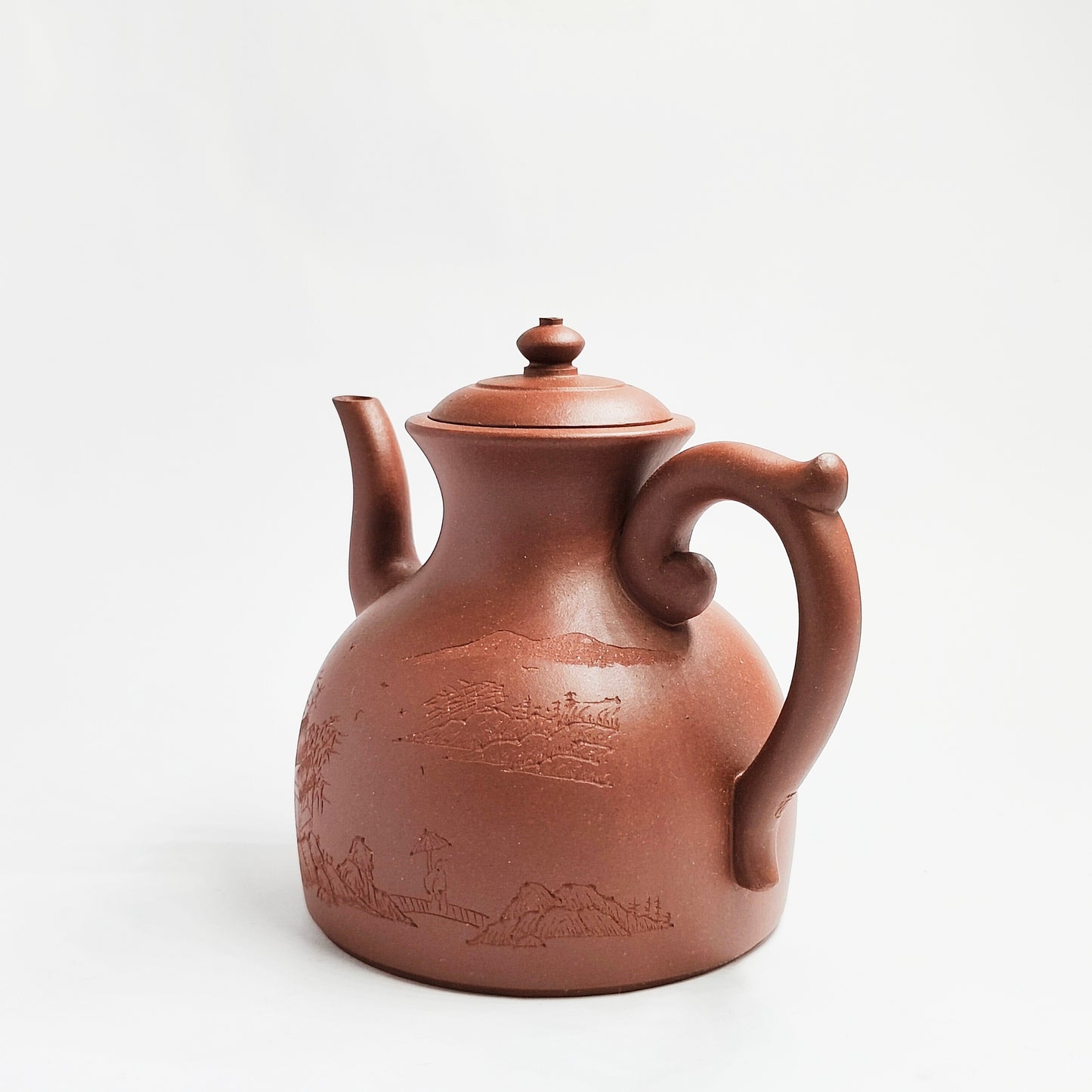 Zhu Ni Clay Landscape Elegant Rhyme Teapot